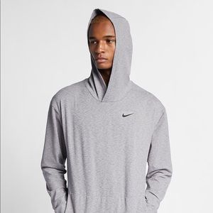 brand new grey nike hoodie fleece